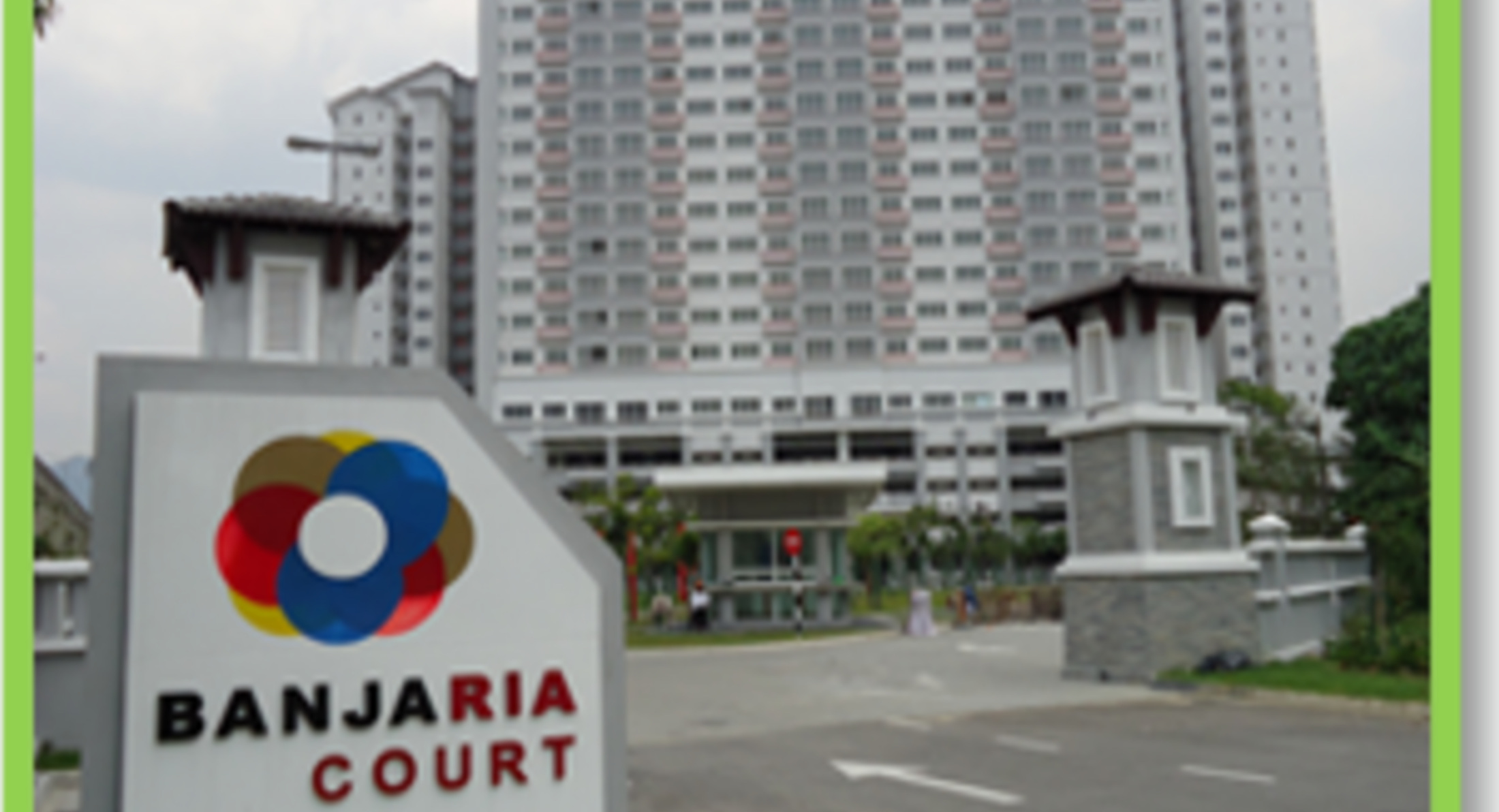 Four-block apartment development in Bandar Selayang